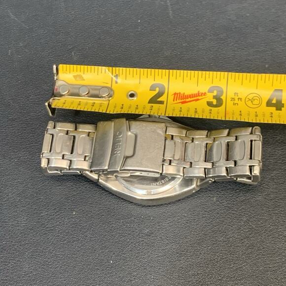 Vintage Relic Wet Multi Function Watch ZR15442 Tachometer 42 mm Case New Battery - Picture 8 of 11